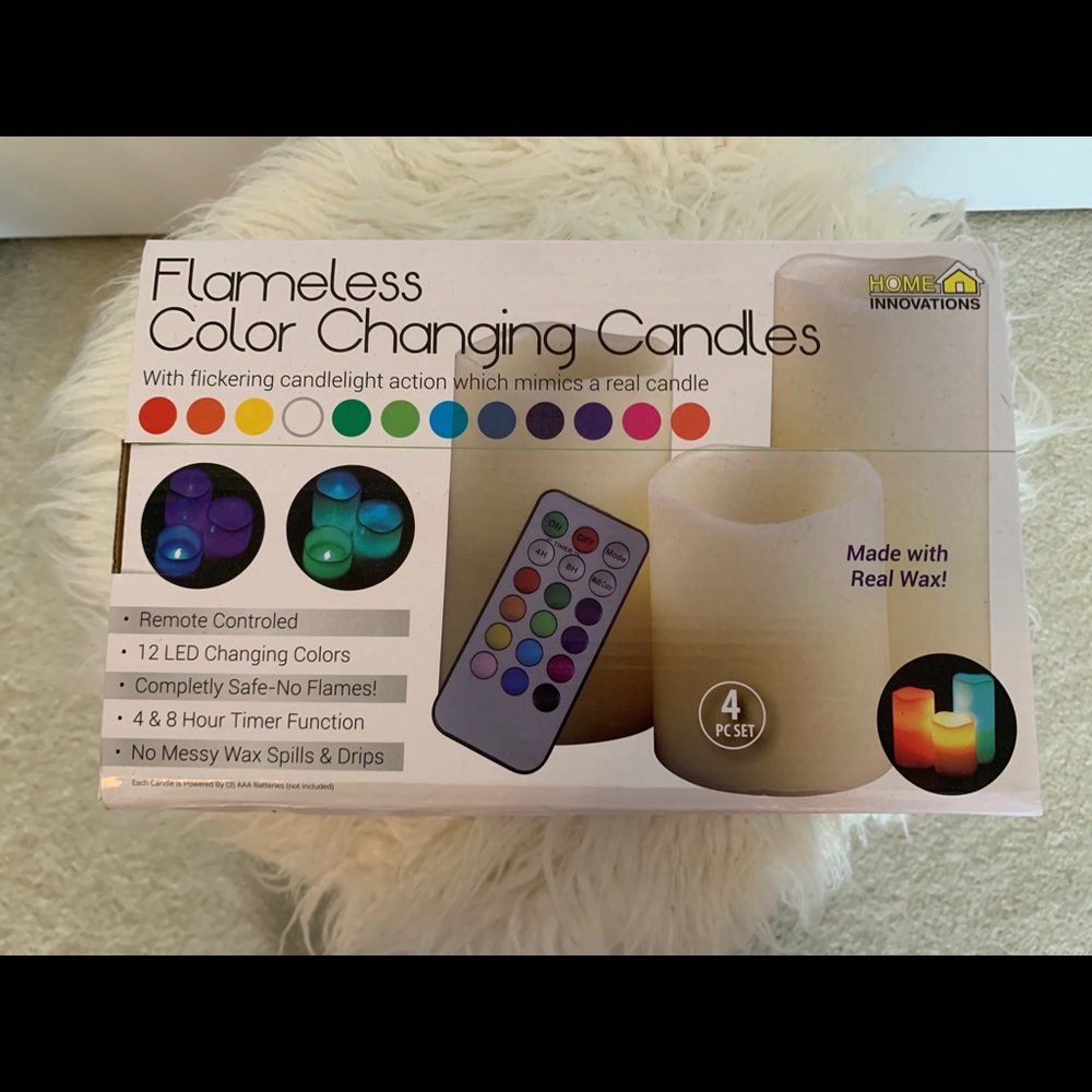 Flameless Color Changing Candles